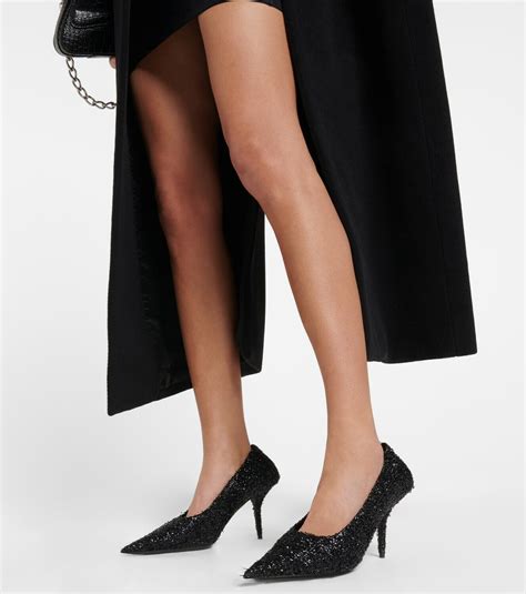 balenciaga knife pumps wrap ups dupe